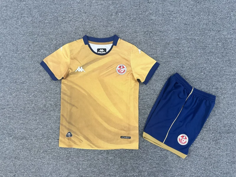 2026 Tunisia Third Away Football Shirt Kids Size 1:1 Thai Quality