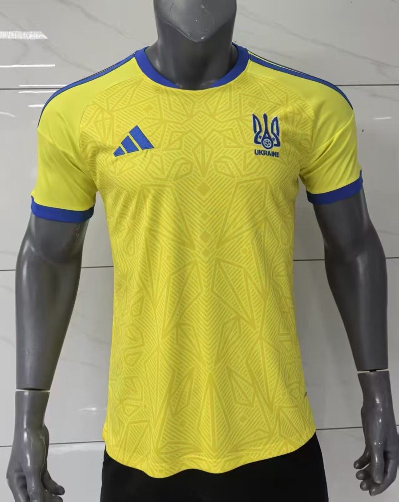 e0c64b73393da8807b810b3f7c18e178 2026 Player Version Ukraine Home Football Shirt 1:1 Thai Quality