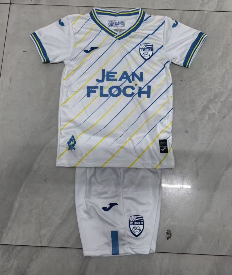 e1875cdc02e834037f97d617a0cf9659 2025/2026 FC Lorient Away Football Shirt Kids Size 1:1 Thai Quality