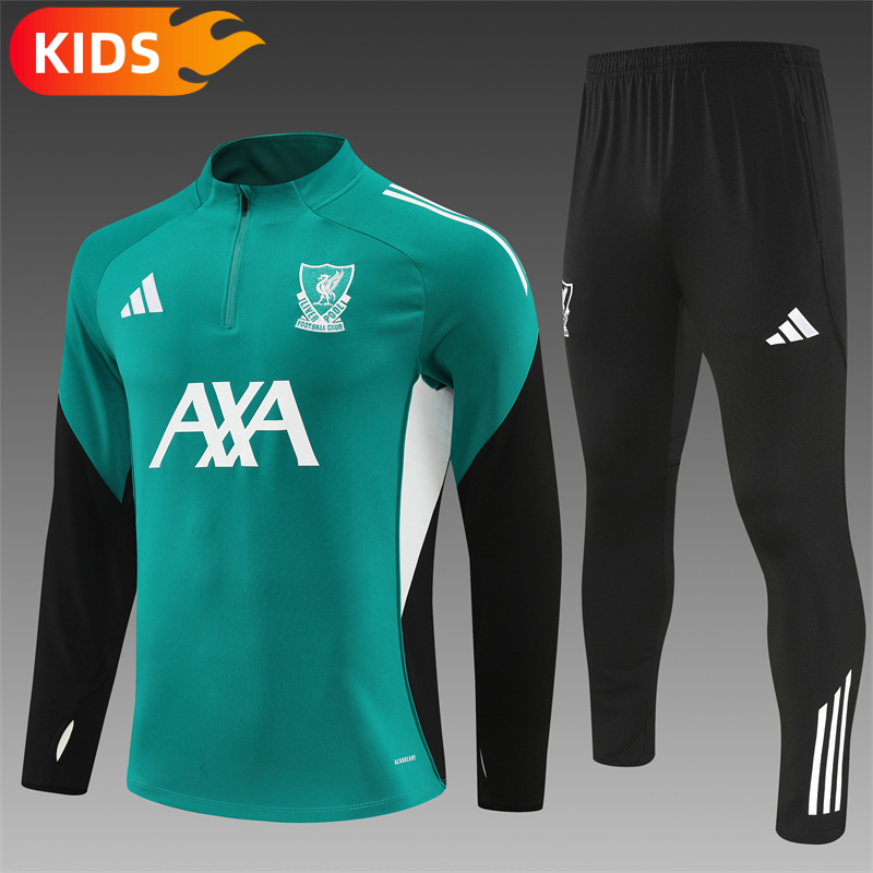 ecfd276e56784fe3cab7bf2d3ce9fb23 2025/2026 LWP Half-Pull Football Shirt Kids Size
