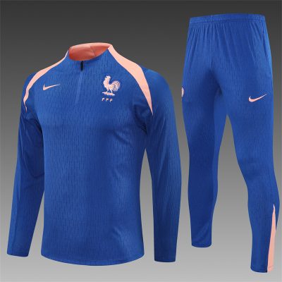 2025/2026 France Half-Pull Training Wear Football Shirt