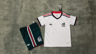 2026 Mexico Away Football Kids Size 1:1 Thai Quality