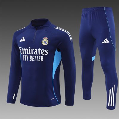 2025/2026 Real Madrid Half-Pull Football Shirt