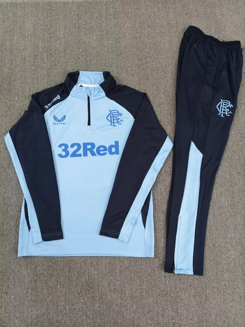 f96b0740e879157f6aa3ee9c3bfe4fa6 2025/2026 Rangers Half-Pull Training Wear Football Shirt