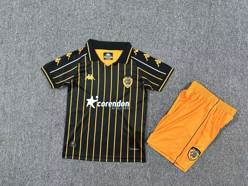 2025/2026 Hull City AFC Away Football Shirt Kids Size 1:1 Thai Quality