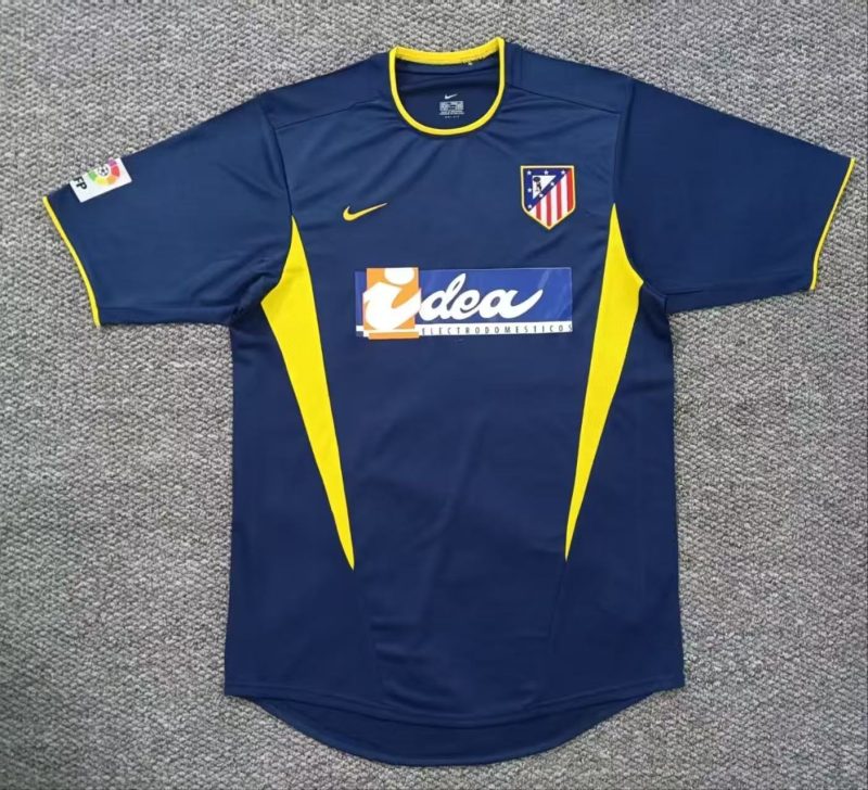 2002/2003 Atletico Madrid Away Football Shirt 1:1 Thai Quality