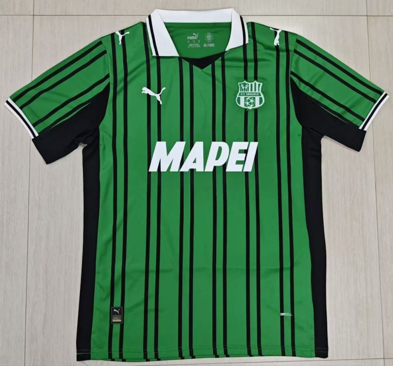 fc67a3f821e979522d0e46e4a0260a54 2025/2026 Sassolo Home Football Shirt 1:1 Thai Quality