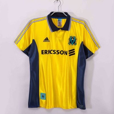 1998/1999 Retro Olympique Marseille Third Away Football Shirt 1:1 Thai Quality