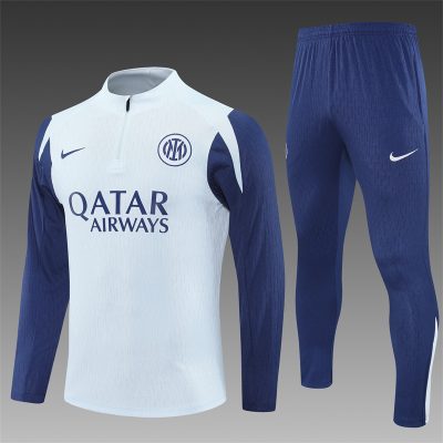 2025/2026 Inter Milan Half-Pull Training Suit Football Shirt 1:1 Thai Quality Set