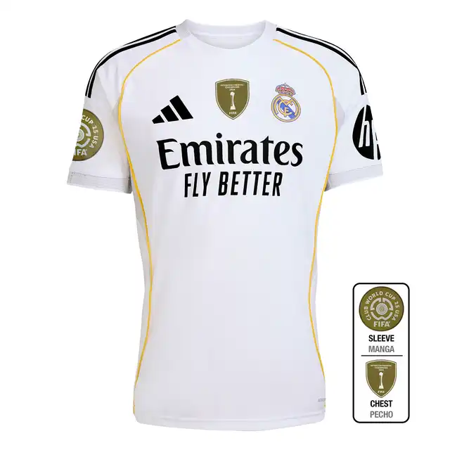 (Club World Cup + Intercontinental)2025/2026 Real Madrid Home 1:1 Thai Quality