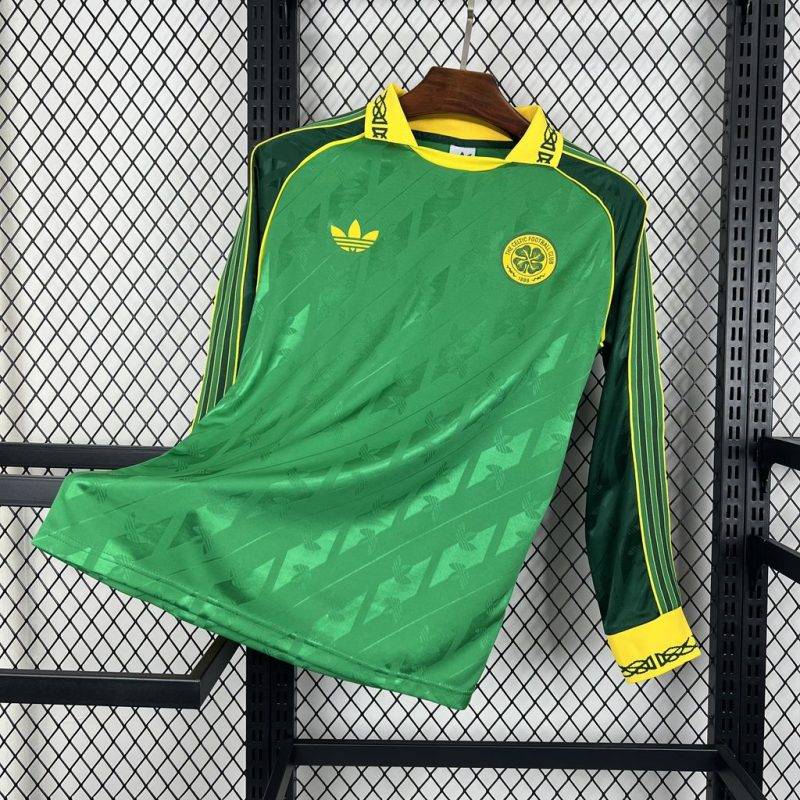2024/2025 Long Sleeve Celtic Special Edition Football Shirt 1:1 Thai Quality