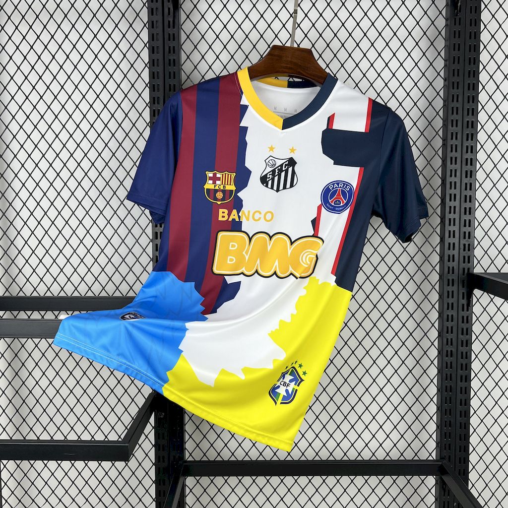 2025/2026 10#Neymar JR Barcelona/Psg/Santos/Brazil Football Shirt 1:1 Thai Quality