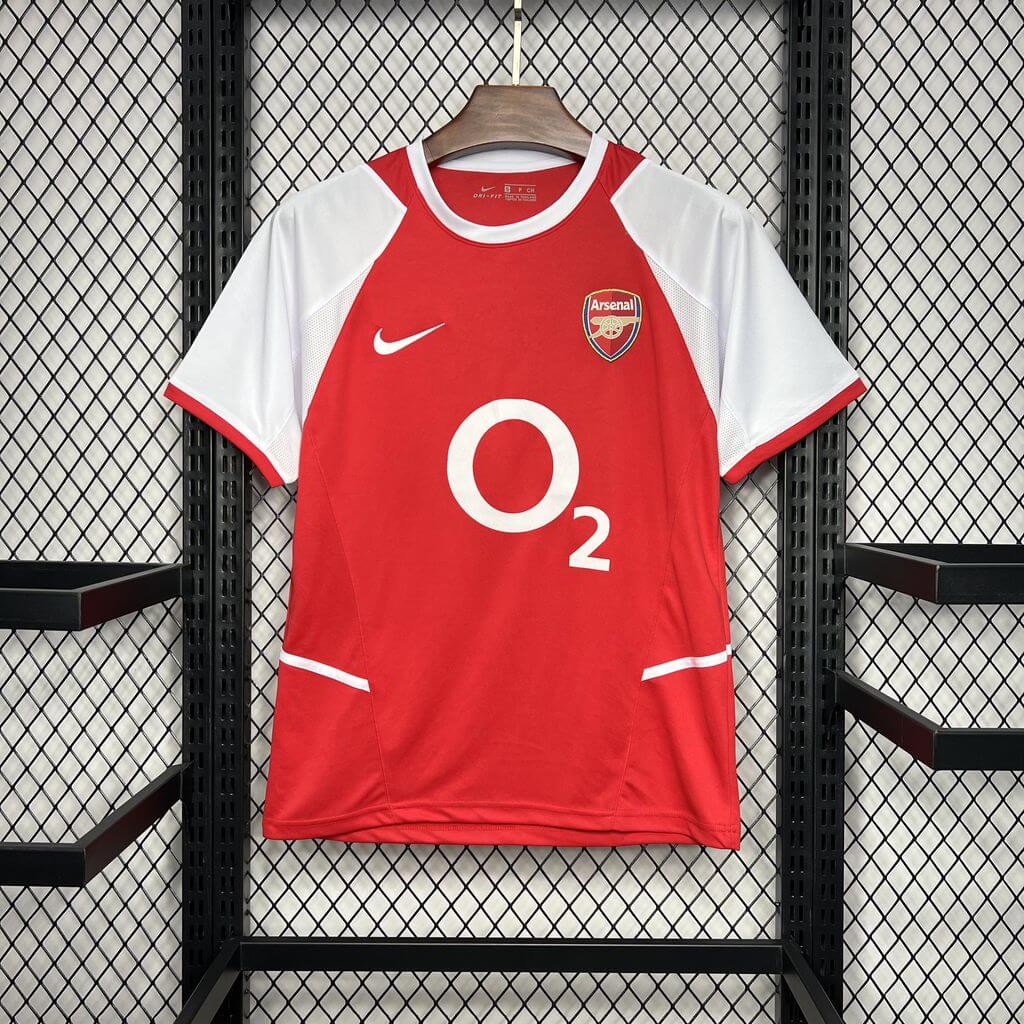2002/2004 Retro Arsenal Home Football Shirt 1:1 Thai Quality