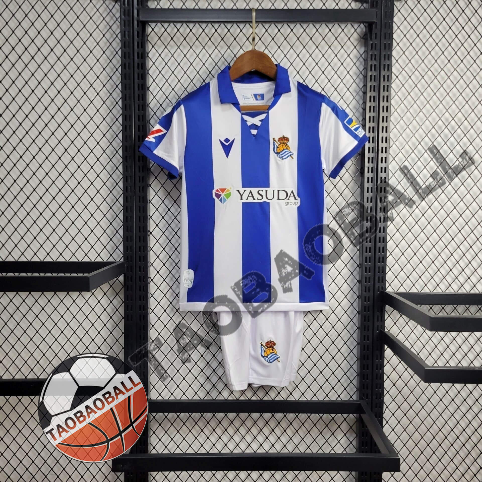 2024/2025 Real Sociedad Home Football Shirt Kids Size 1:1 Thai Quality