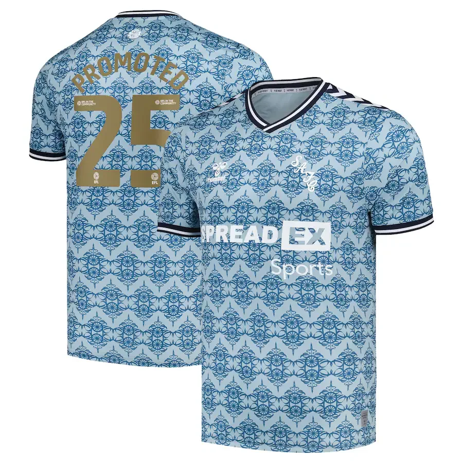 2024/2025 Sunderland Hummel Third 'Play Off Winners' Shirt with Promoted 25 printing
