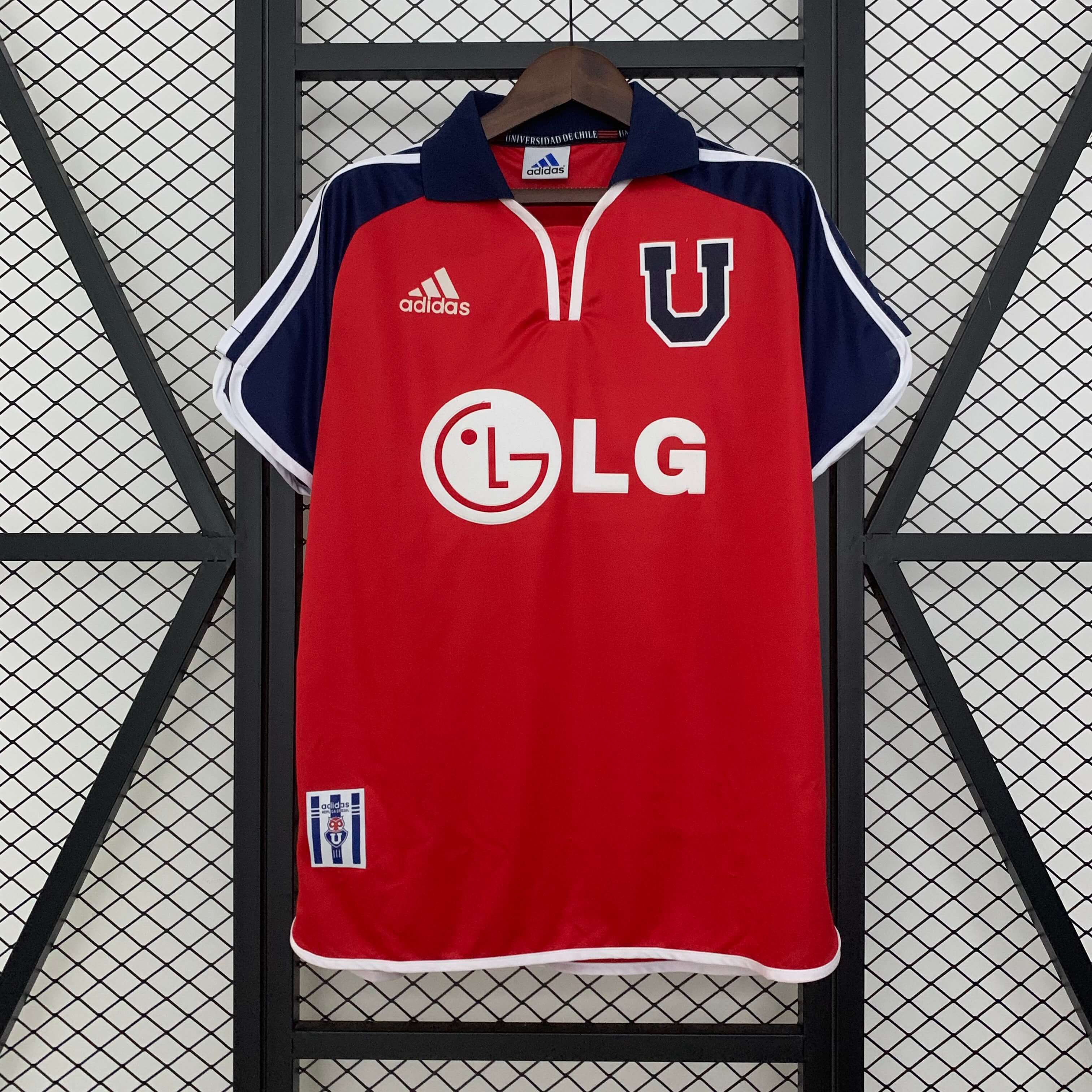 2001/2002 Retro Universidad de Chile Away Football Shirt 1:1 Thai Quality