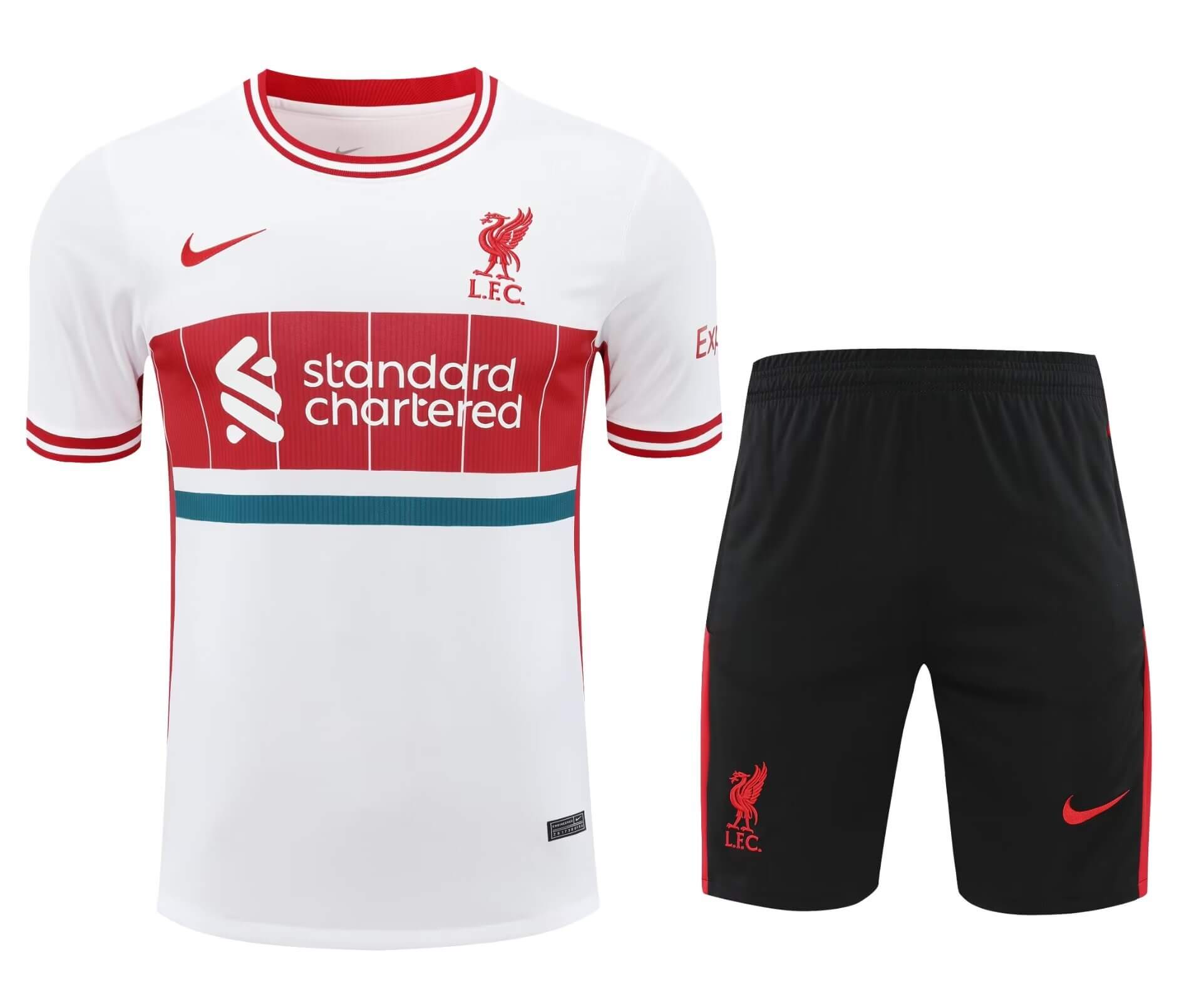 2024/2025 Liverpool Training Wear White Suit Shirt 1:1 Thai Quality