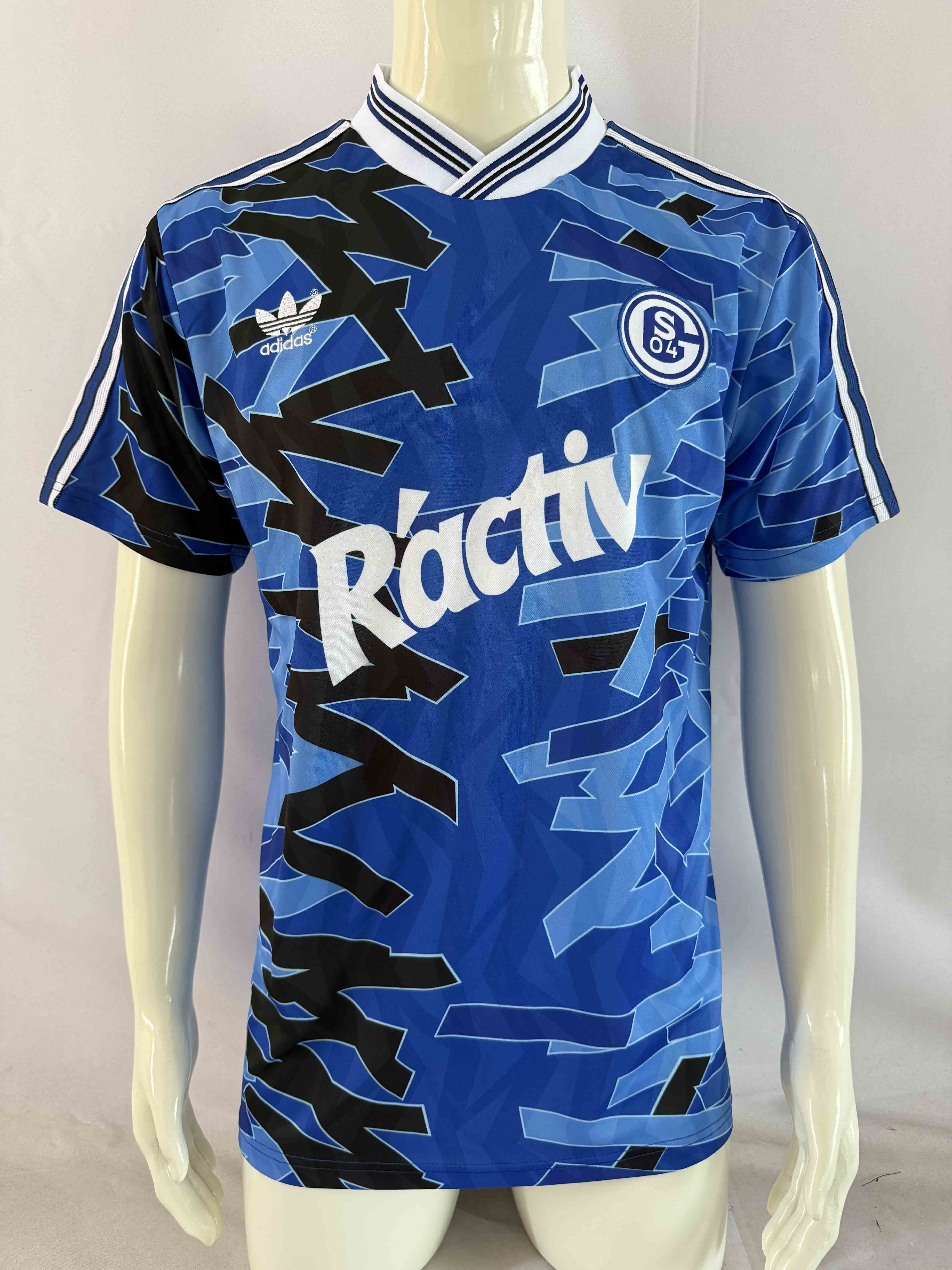 1992/1993 Retro Schalke 04 Home Football Shirt 1:1 Thai Quality