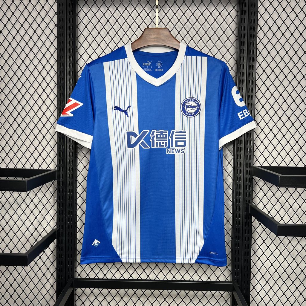 2024/2025 Deportivo Alaves Home Football Shirt 1:1 Thai Quality