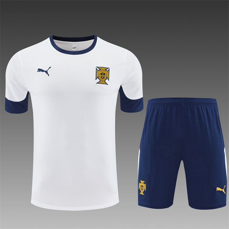 2025/2026 Portugal Training Wear White Set Shirt 1:1 Thai Quality