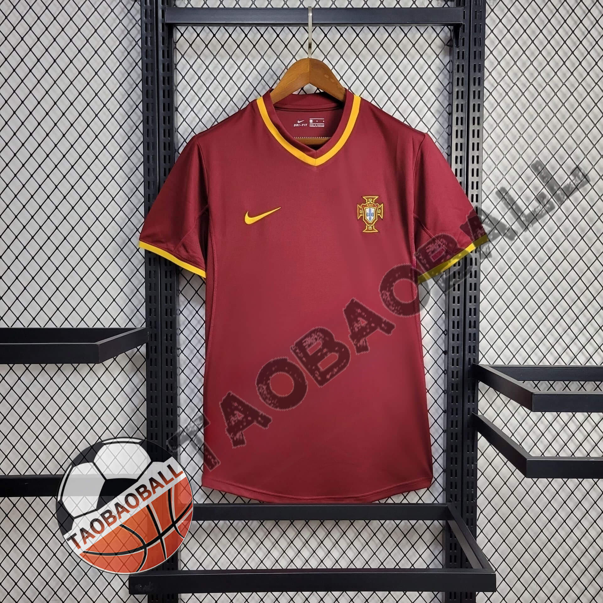2000 Portugal Home Football Shirt 1:1 Thai Quality