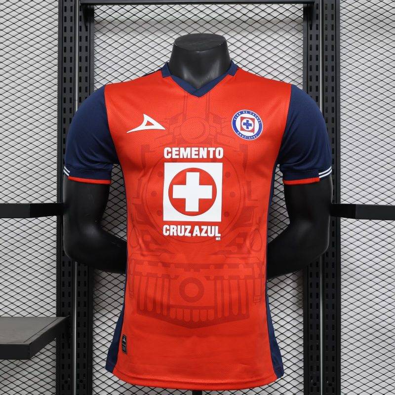 65f4aa55db58b5467dc9078c53f7dcbe 2024/2025 Player Version Cruz Azul Third Away Football Shirt 1:1 Thai Quality