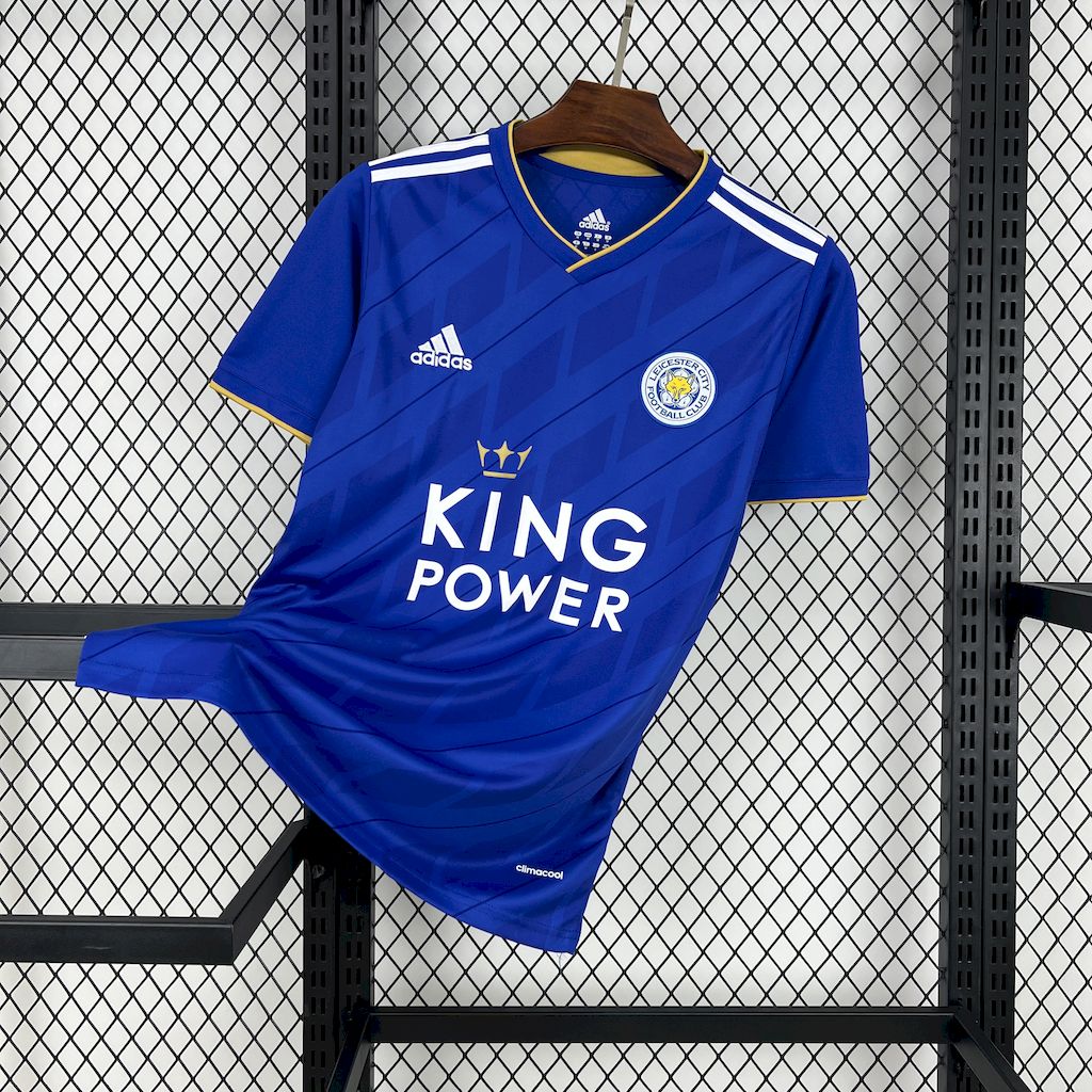 2018/2019 Retro Leicester City Home Football Shirt 1:1 Thai Quality
