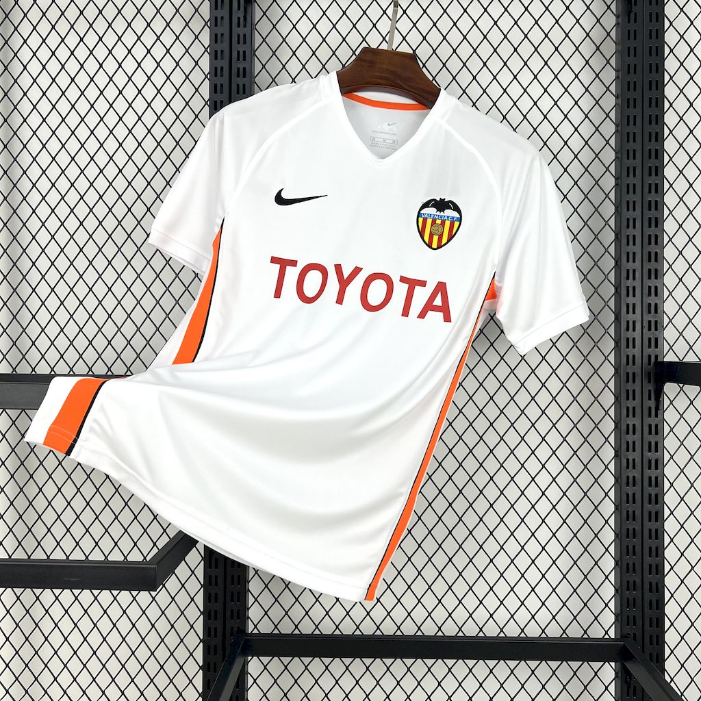 73364791a471825c860114259286750b 2006/2007 Retro Valencia Home Football Shirt 1:1 Thai Quality