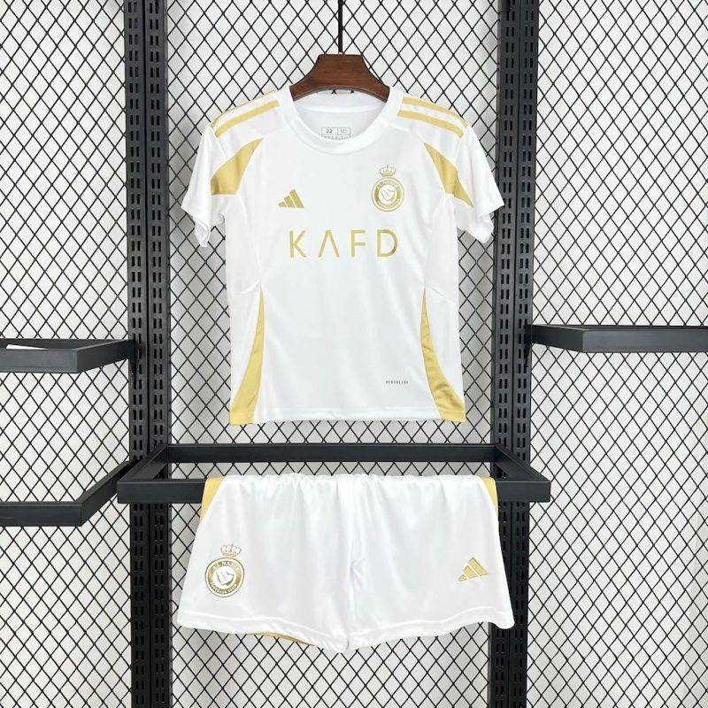 2024/2025 Al-Nassr Third Away Football Shirt Kids Size 1:1 Thai Quality