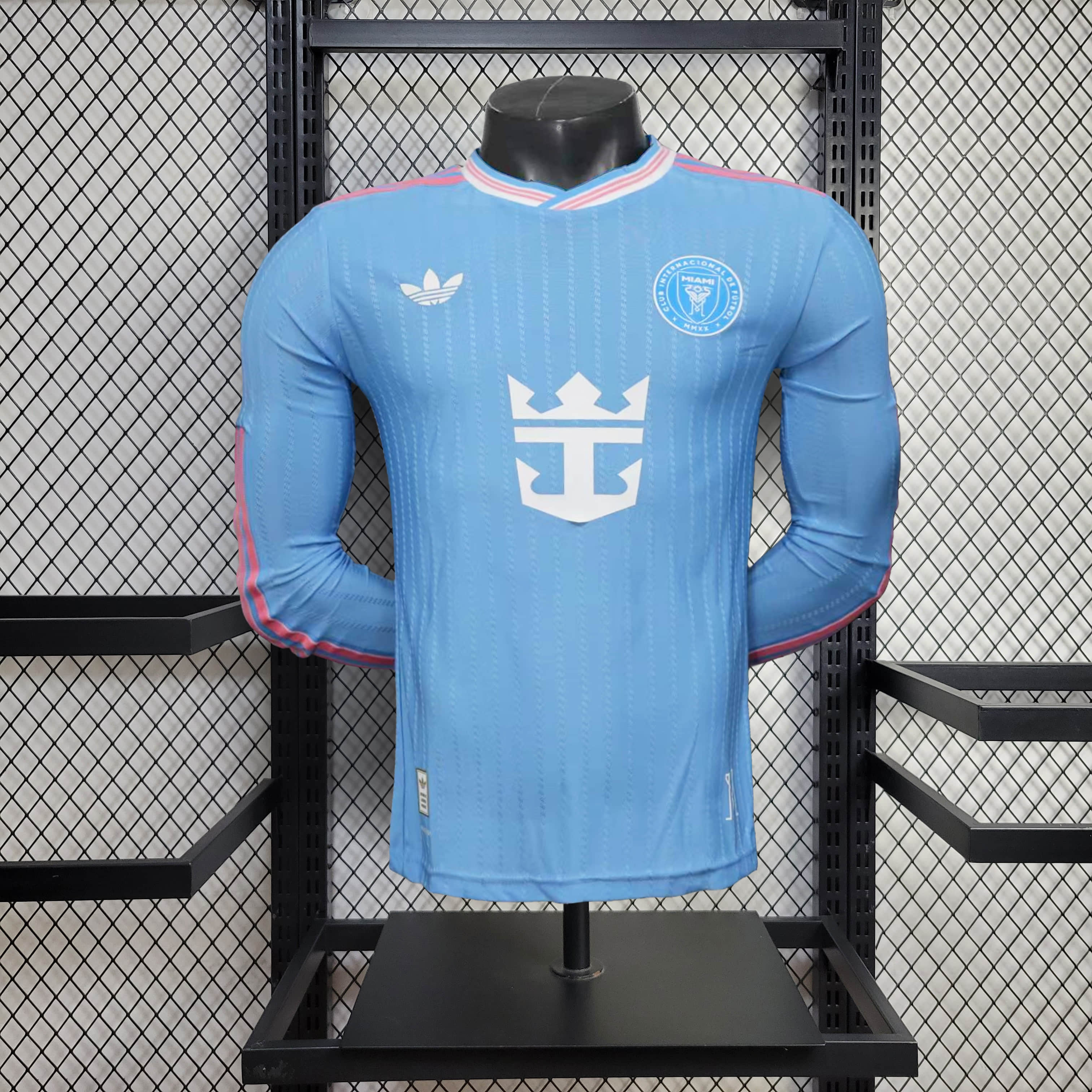 2025/2026 Long Sleeve Player Version Inter Miami Third Away Football Shirt 1:1 Thai Quality