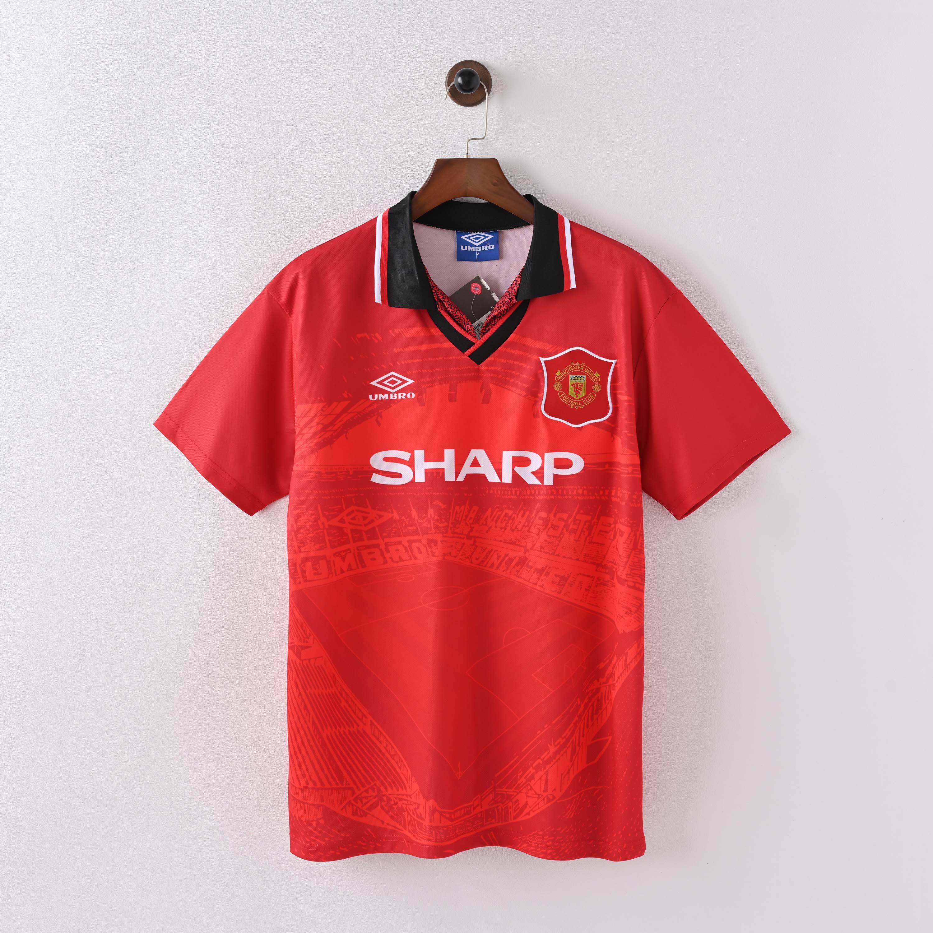 1994/1996 Retro Manchester United Home Football Shirt 1:1 Thai Quality