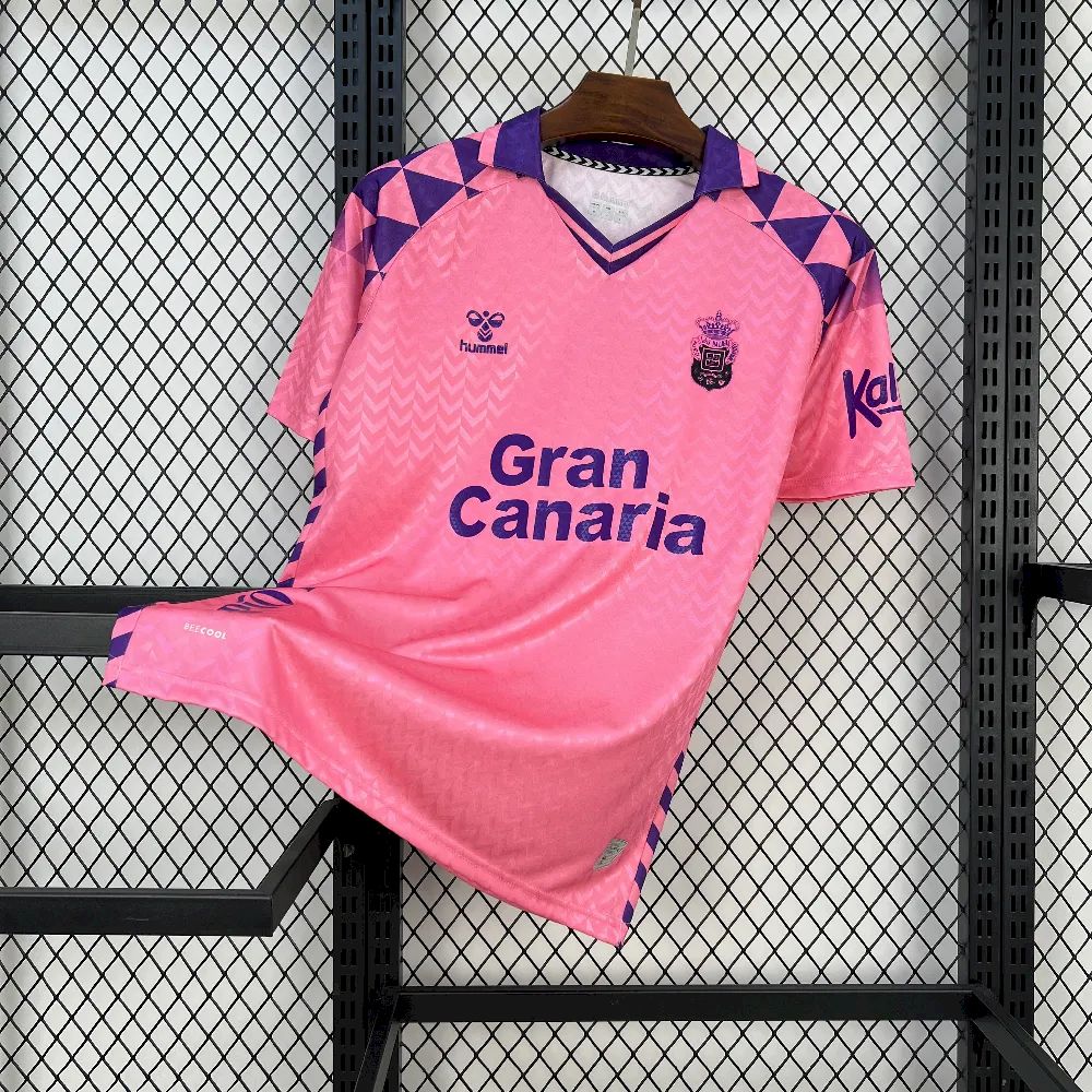 2024/2025 Las Palmas Pink October Football Shirt 1:1 Thai Quality