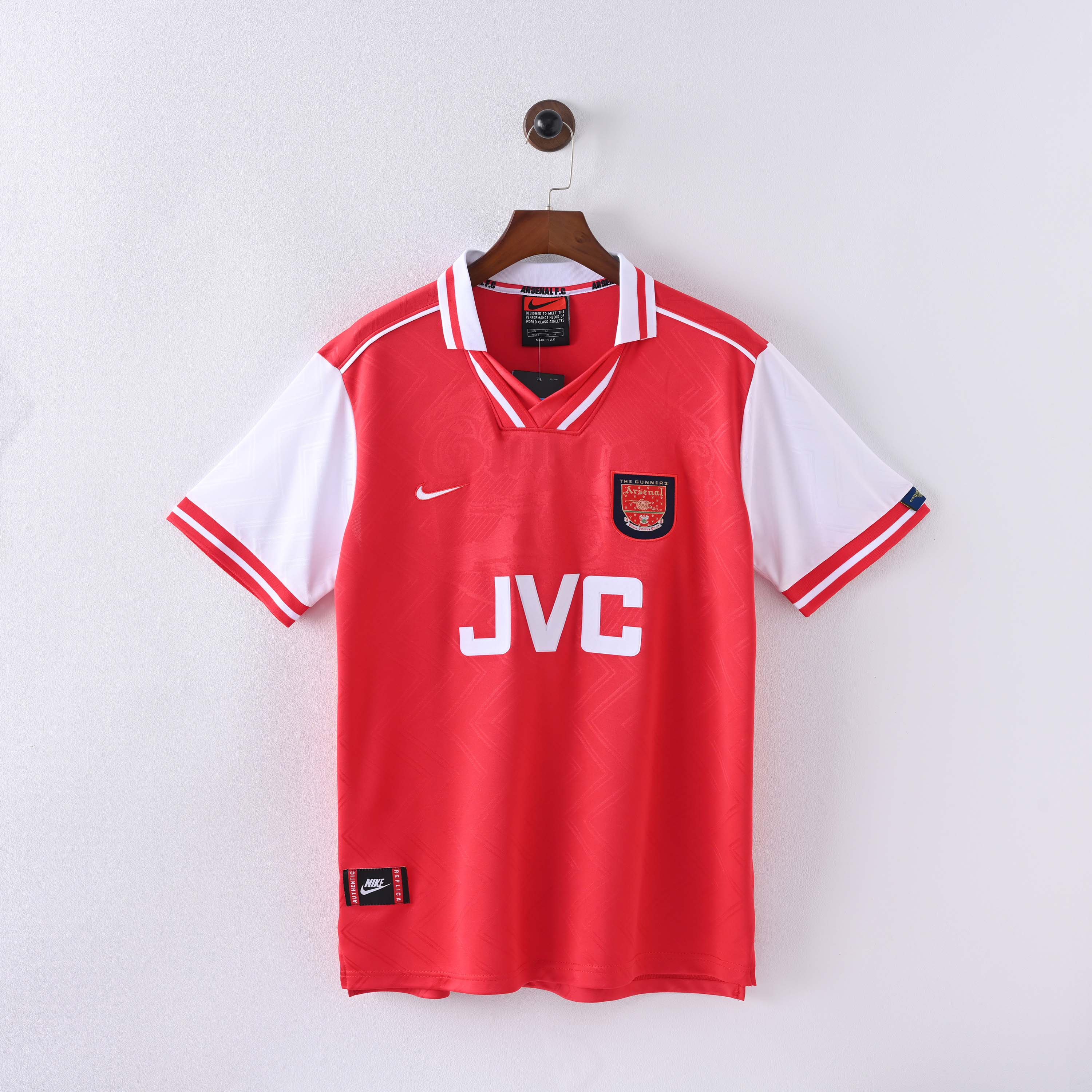 1996/1997 Retro Arsenal Home Football Shirt 1:1 Thai Quality