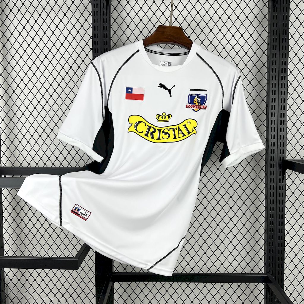 2003 Retro Colo Colo Home Football Shirt 1:1 Thai Quality