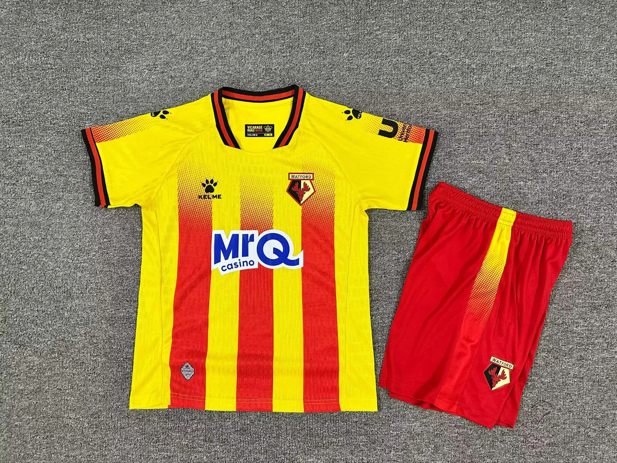 2025/2026 Watford Home Football Shirt Kids Size 1:1 Thai Quality