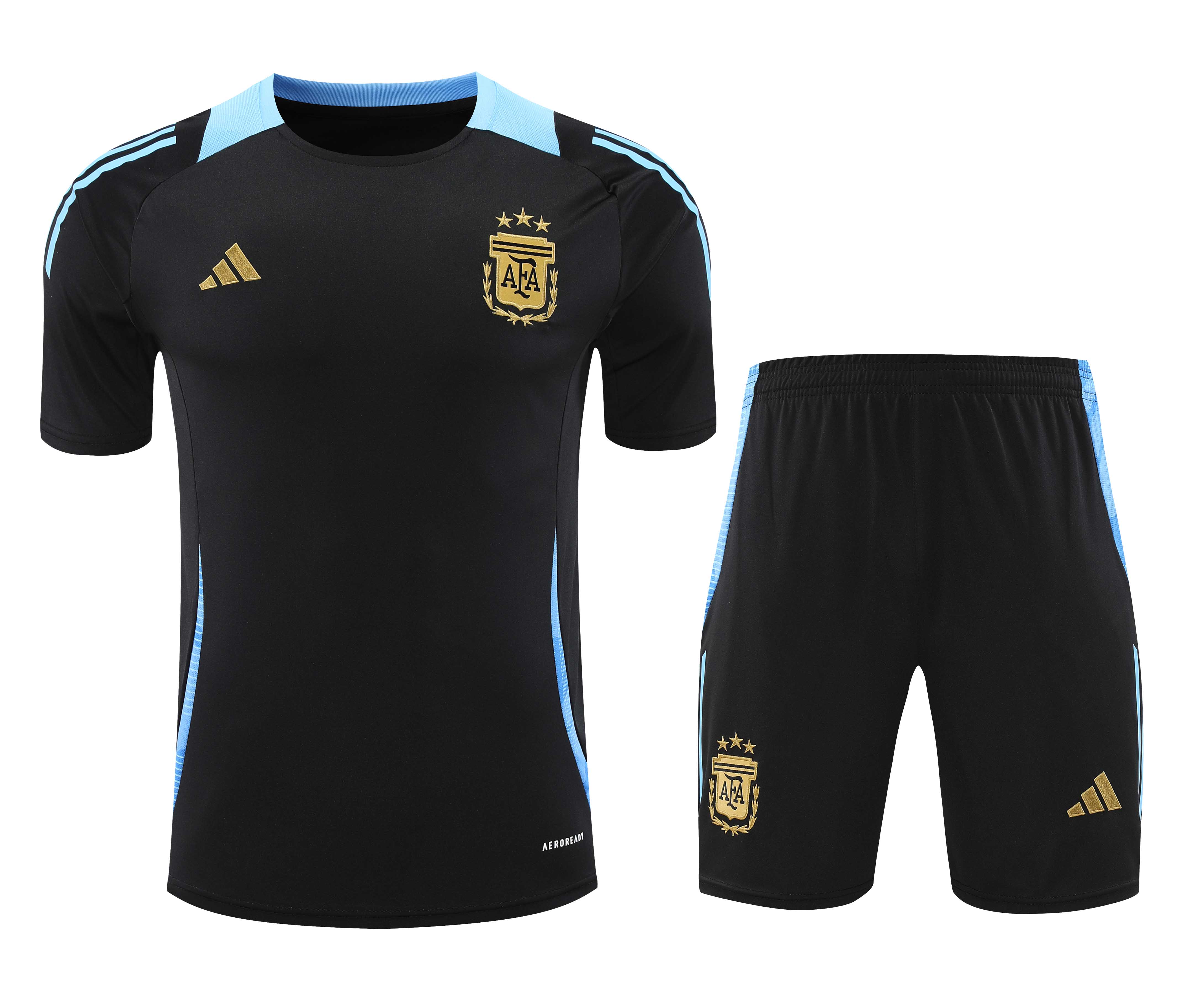 2024/2025 Argentina Training Wear Black Suit Shirt 1:1 Thai Quality