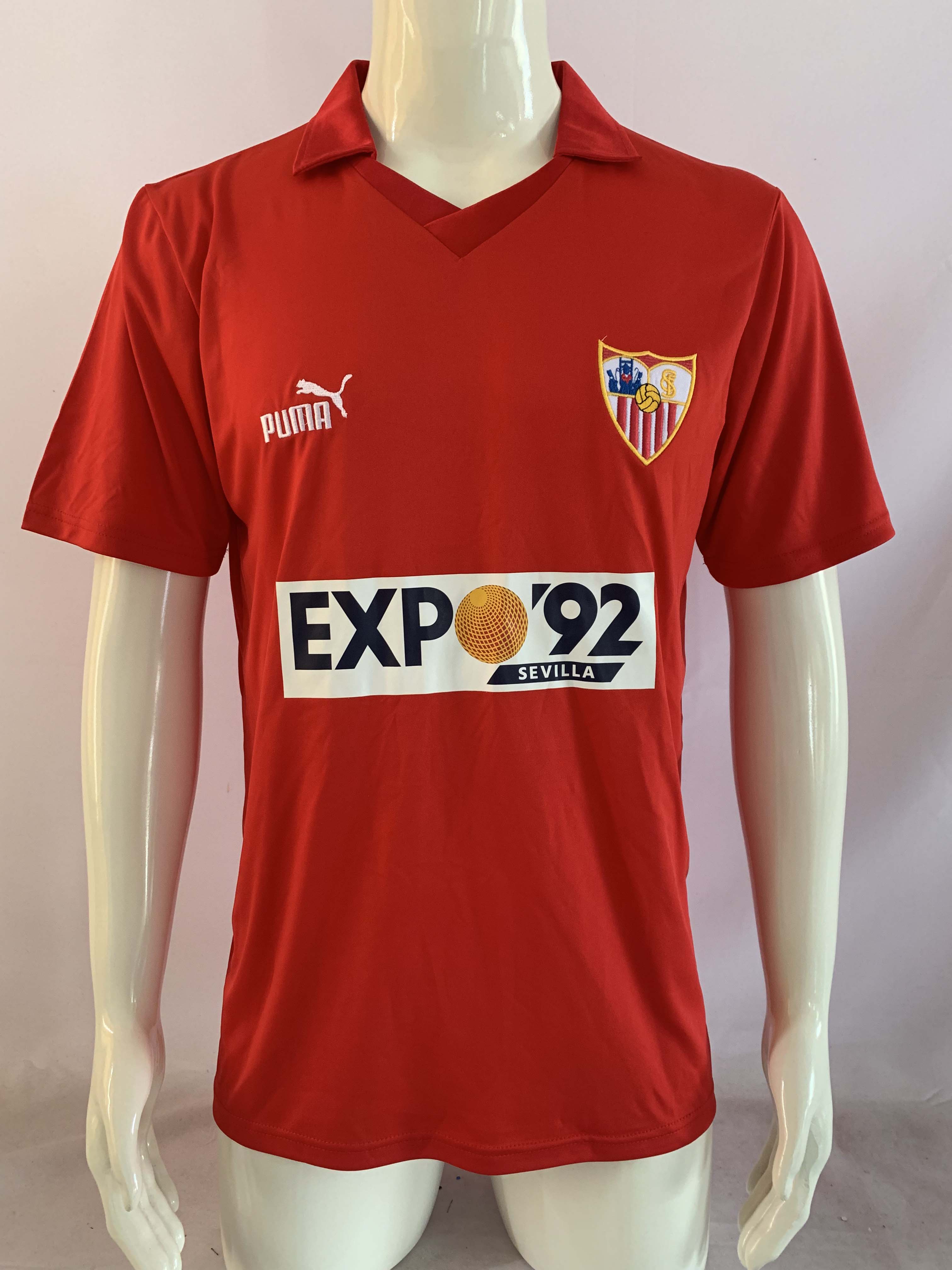 1987/1990 Retro Sevilla Away Football Shirt 1:1 Thai Quality