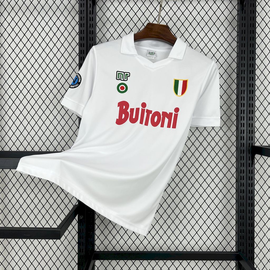 1987/1988 Retro Napoli Away Football Shirt 1:1 Thai Quality
