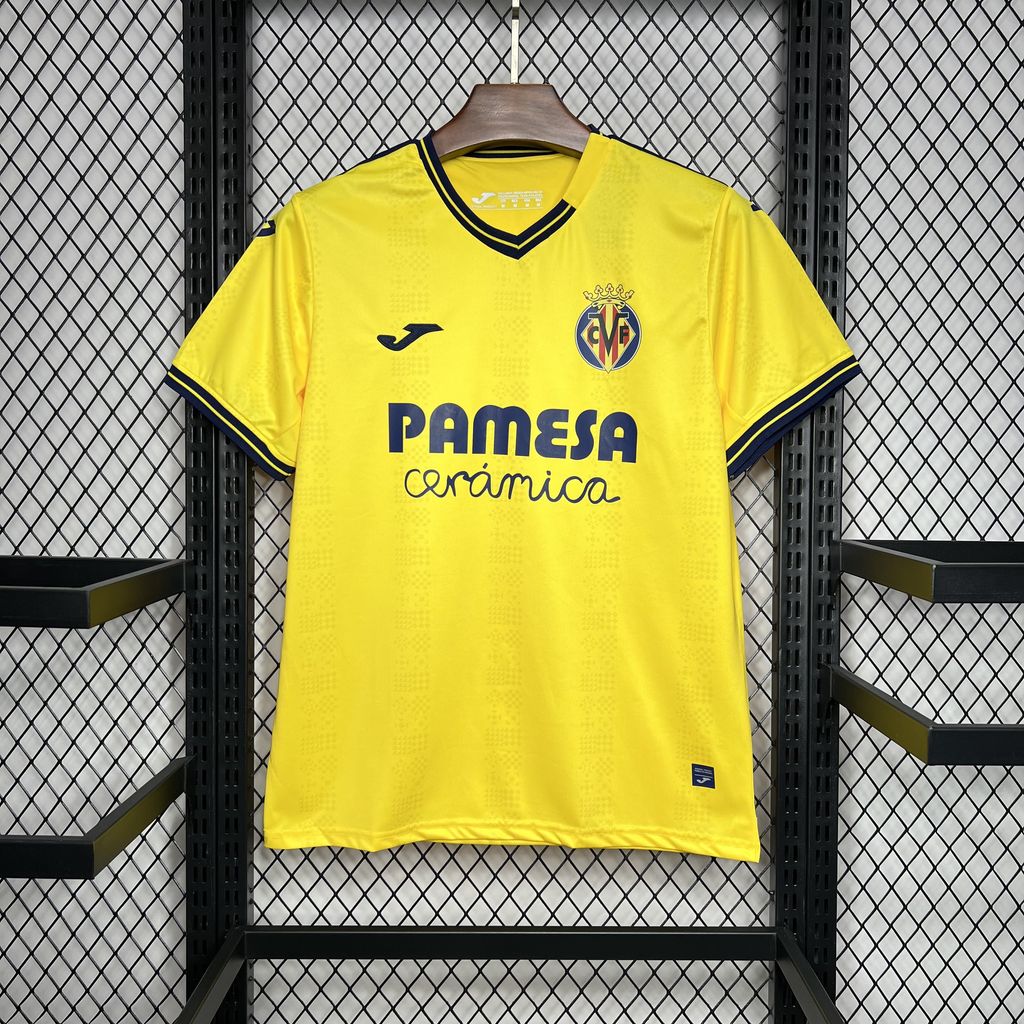 d163753bb4918a57db977534f6a5f214 2024/2025 Villarreal Home Football Shirt 1:1 Thai Quality