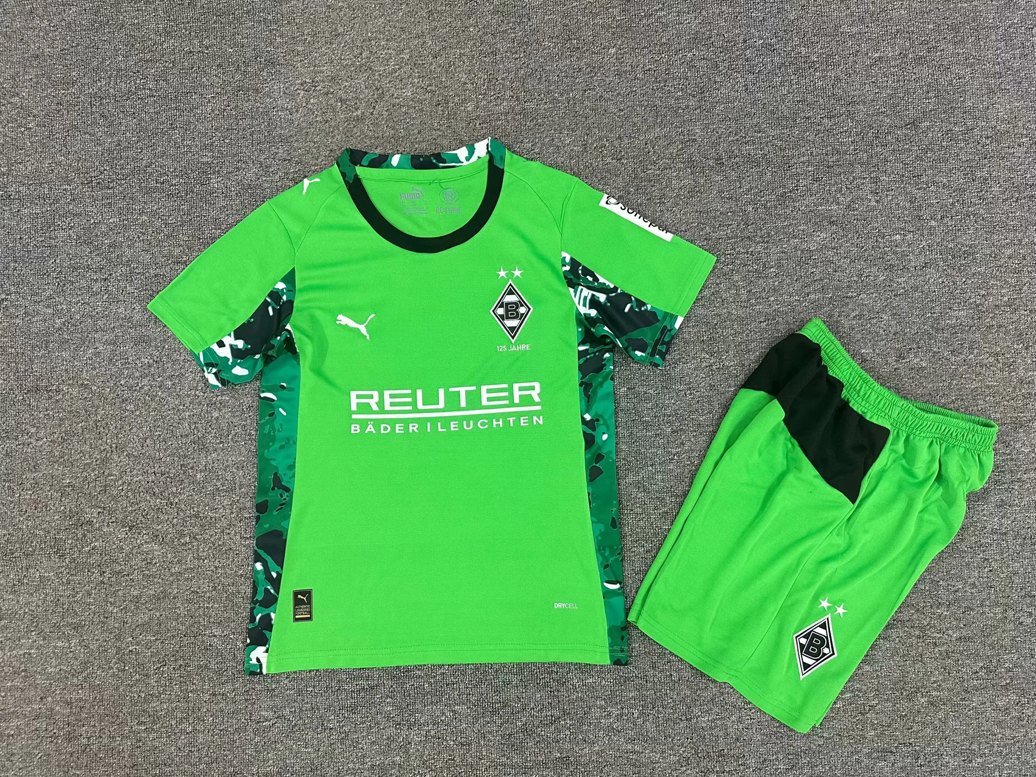 2025/2026 Borussia Mönchengladbach Away Football Shirt Kids Size 1:1 Thai Quality