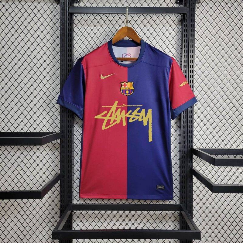 d6bc37ab6436efc3cd3f7b88ac8d2296 2024/2025 Barcelona Home Football Shirt 1:1 Thai Quality