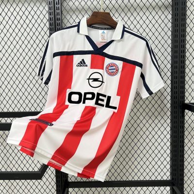 2000/2001 Retro Bayern Munchen Away Football Shirt 1:1 Thai Quality