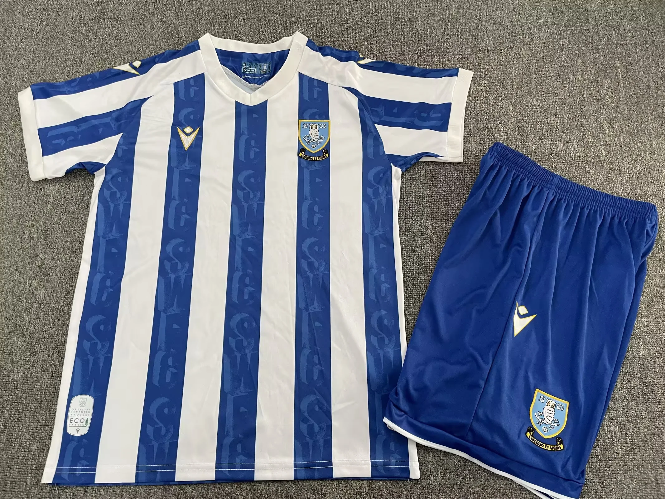2025/2026 Sheffield Wednesday Home Football Shirt Kids Size 1:1 Thai Quality