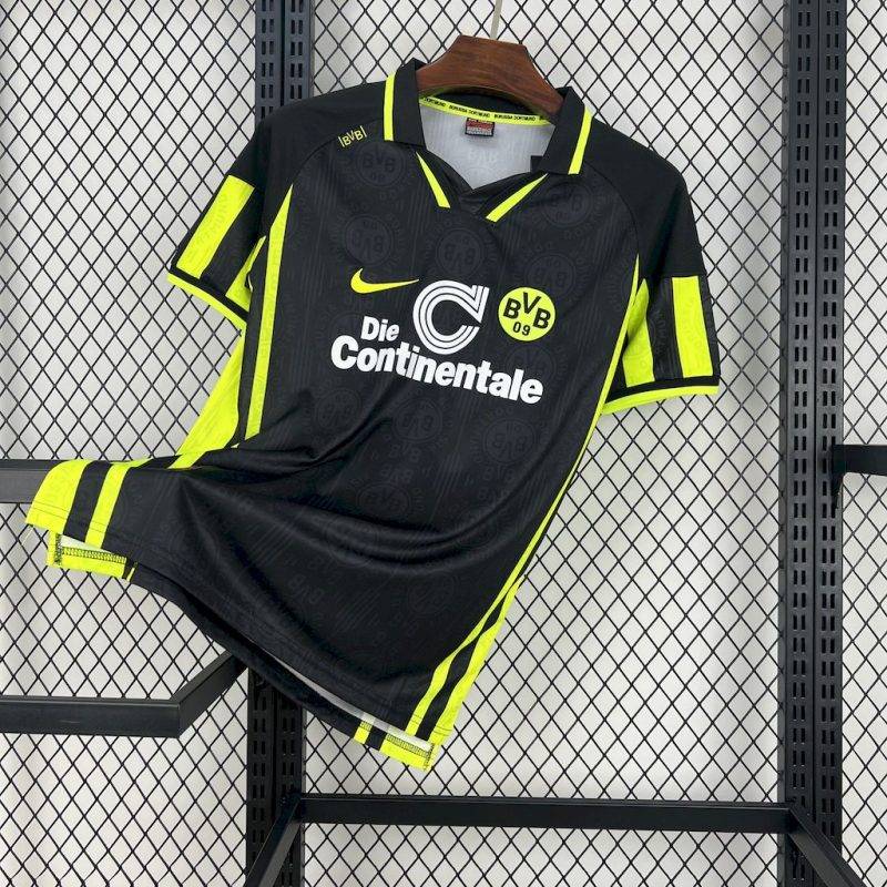 1996/1997 Retro Dortmund Away Football Shirt 1:1 Thai Quality