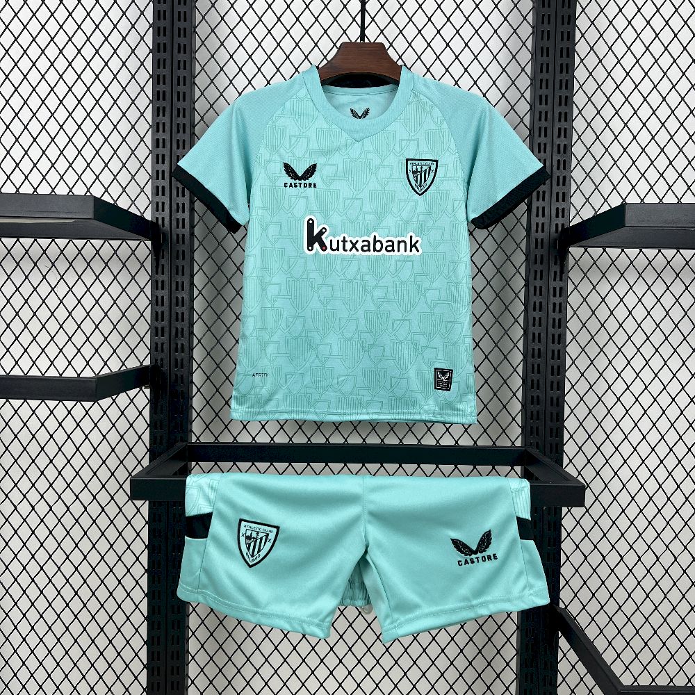 2025/2026 Athletic Bilbao Third Away Football Shirt Kids Size 1:1 Thai Quality