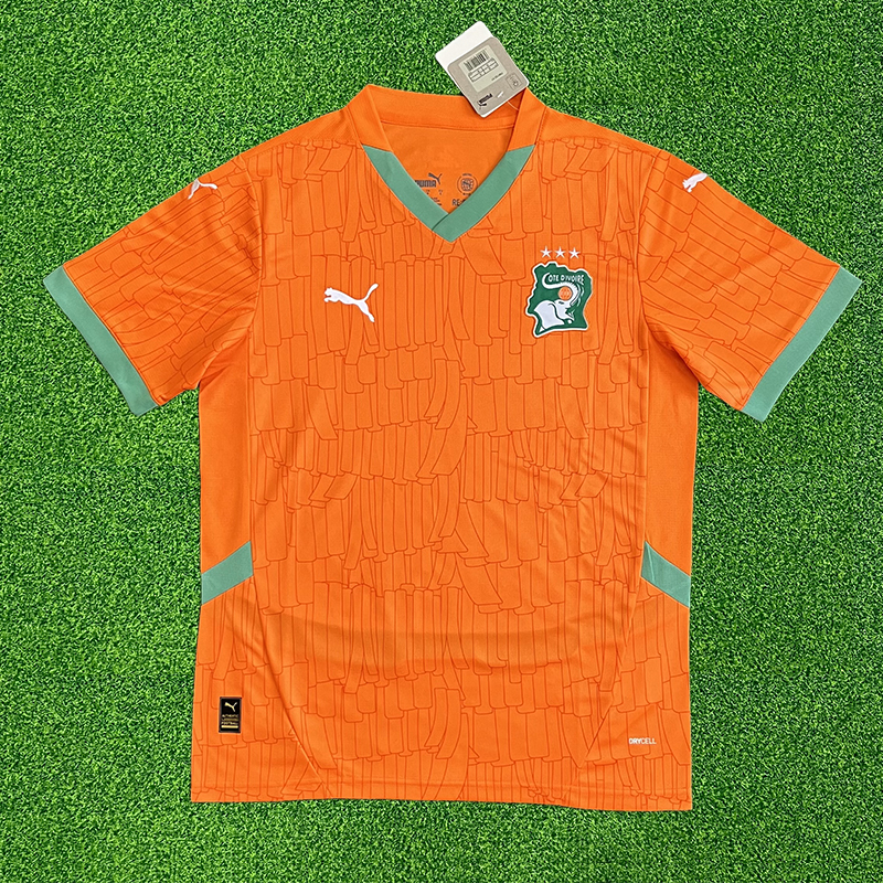 2024 Ivory Coast Home Football Shirt 1:1 Thai Quality