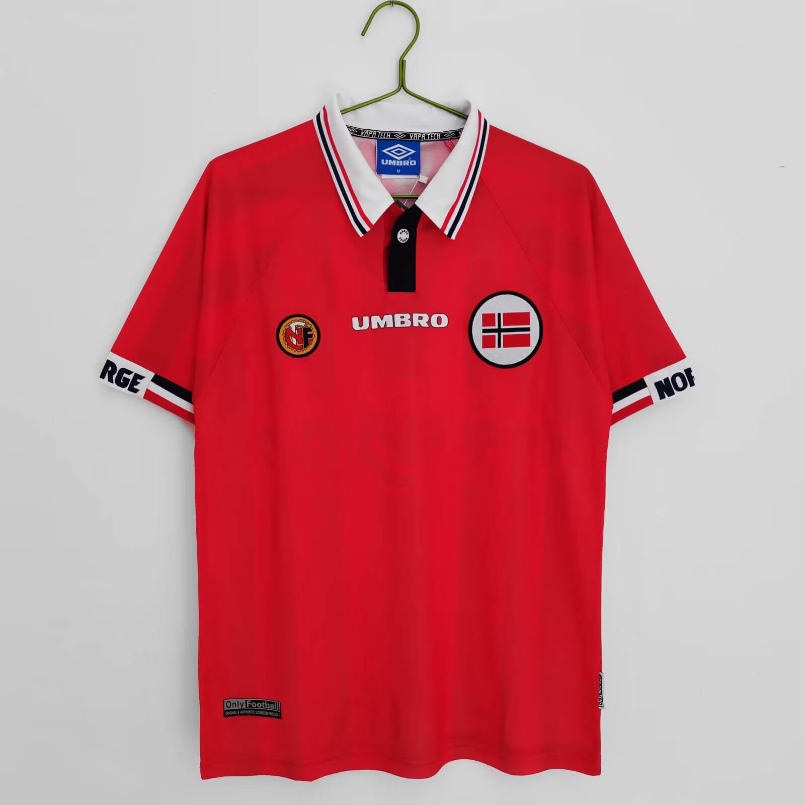 1998 Retro Norway Home Football Shirt 1:1 Thai Quality