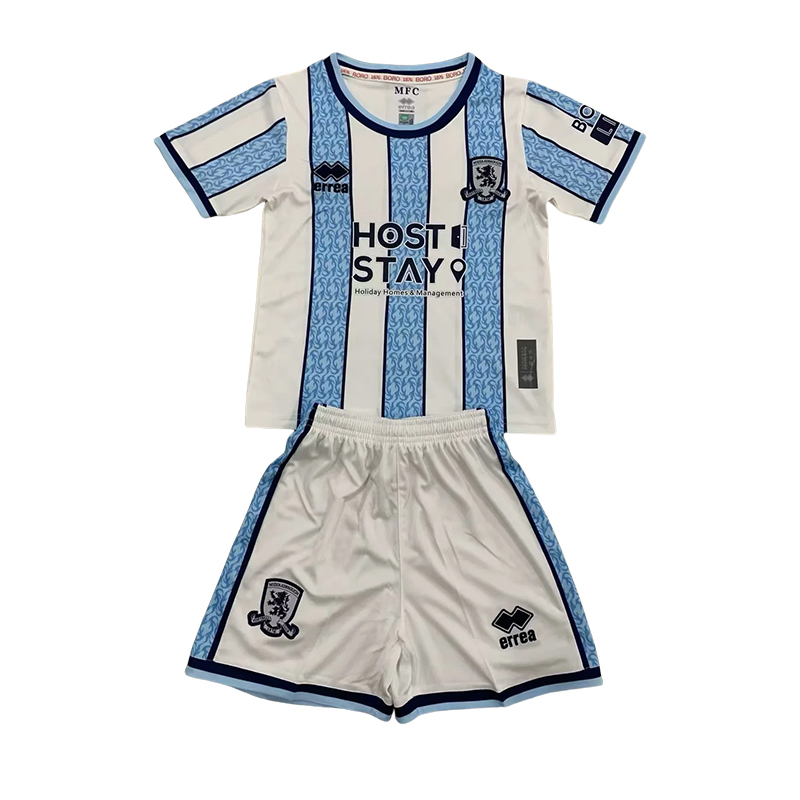 2024/2025 Middlesbrough Away Football Shirt Kids Size 1:1 Thai Quality