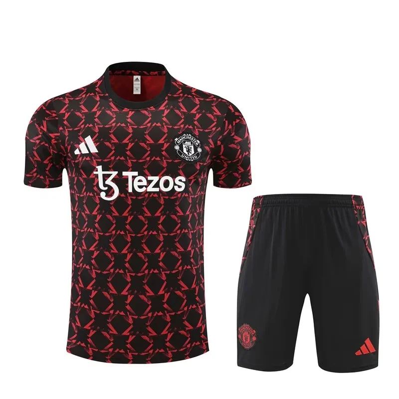 2024/2025 Manchester United Training Wear Suit Shirt 1:1 Thai Quality