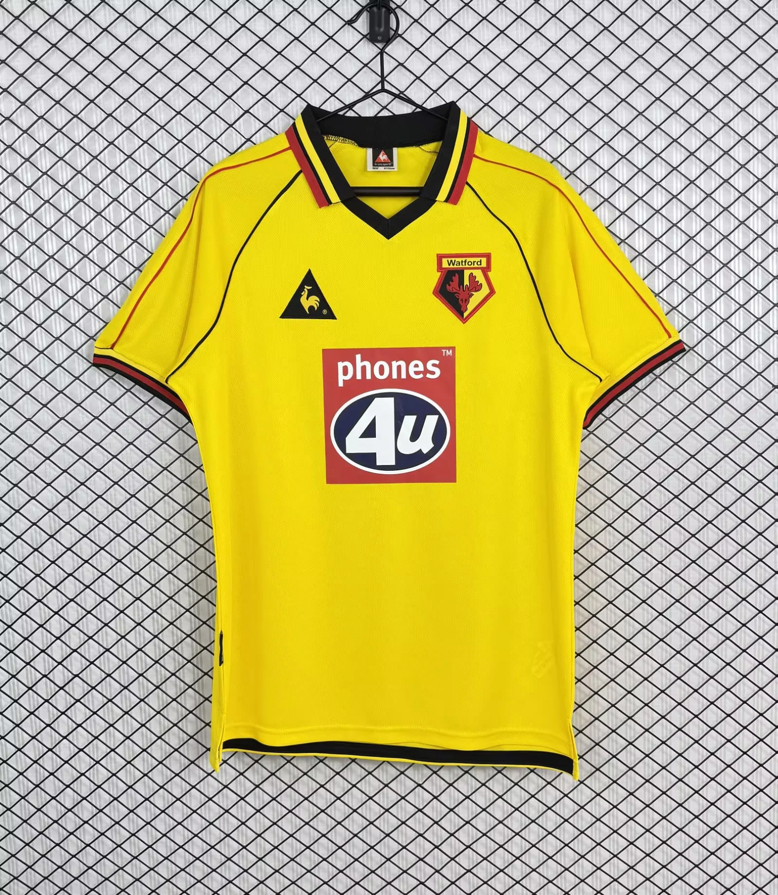 1999/2001 Retro Watford FC Home Football Shirt 1:1 Thai Quality